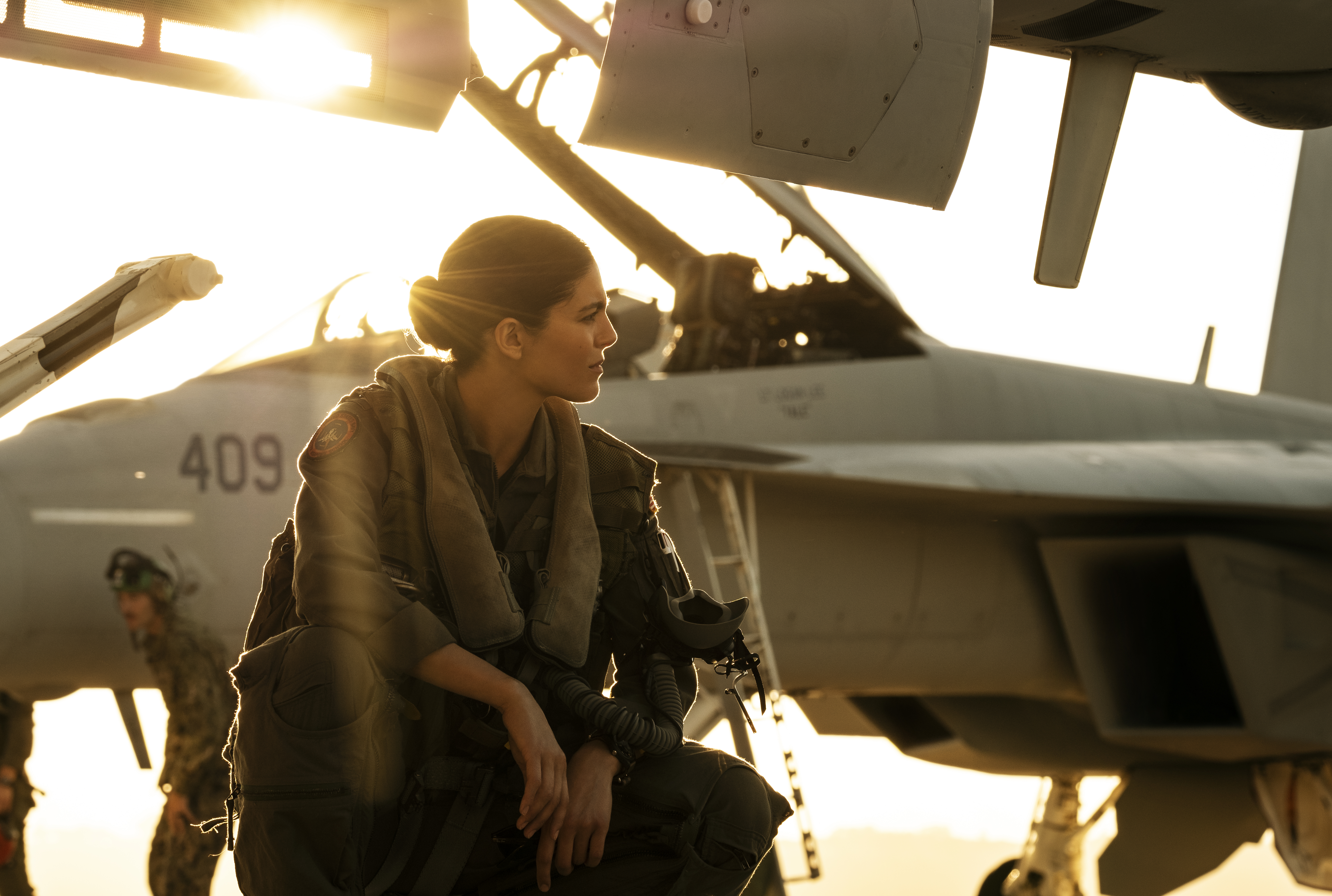 Monica Barbaro plays "Phoenix" in Top Gun: Maverick from Paramount Pictures, Skydance and Jerry Bruckheimer Films.