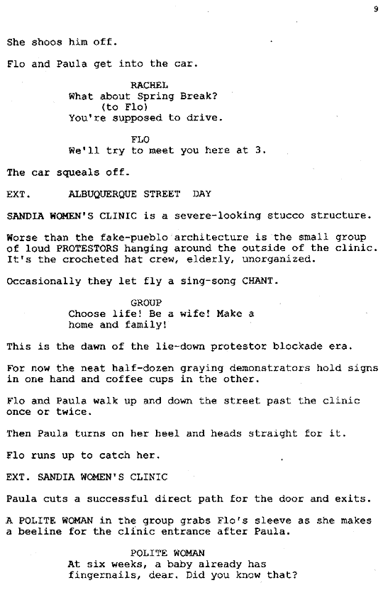 "Choosing Paula", Page 9