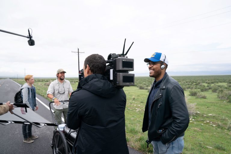 Reid-Miller-Mark-Wahlberg-and-Reinaldo-Marcus-Green-on-the-set-of-JOE-BELL-Photo-Credit-Quantrell-D.-Colbert-Courtesy-of-Roadside-Attractions.s